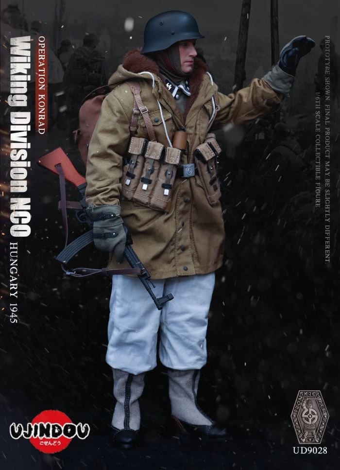 Wiking Division NCO_Operation Konrad_Hungary 1945