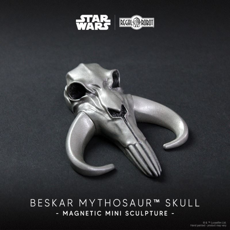 BESKAR MYTHOSAUR SKULL MAGNET