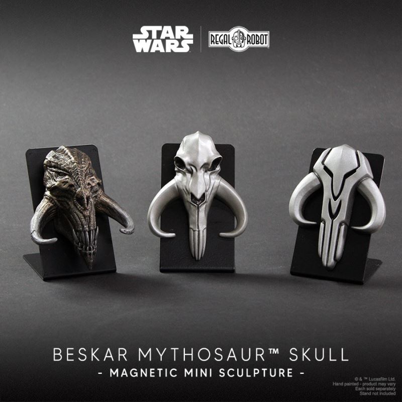 BESKAR MYTHOSAUR SKULL MAGNET