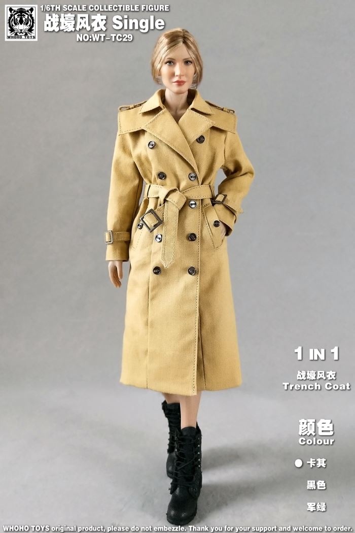 women's trench coat 1/6