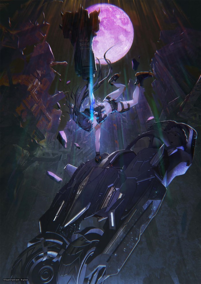 Black Rock Shooter Dawn Fall - Empress (Art by huke)