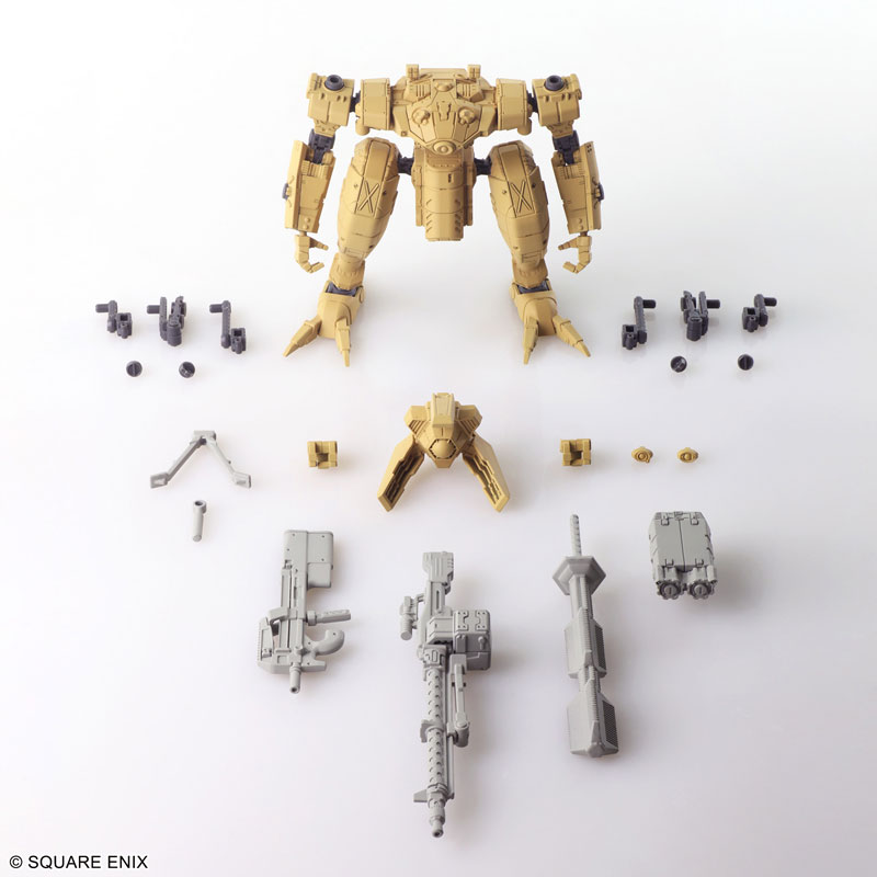 Front Mission Structure Arts 1/72 Plastic Model Kit Series Vol.6 Complete 4 TypeBOX