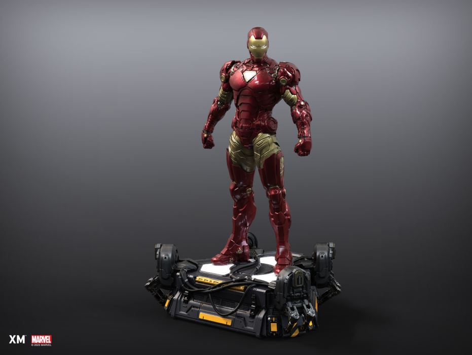 Iron Man (Suit Up) Ver A 1/4 Scale