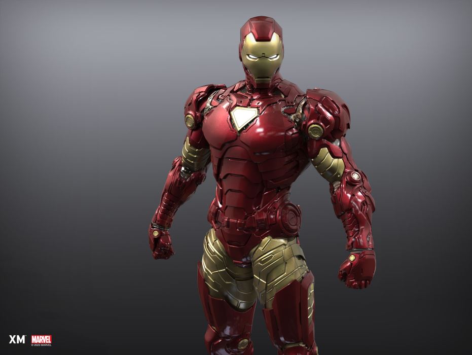 Iron Man (Suit Up) Ver A 1/4 Scale