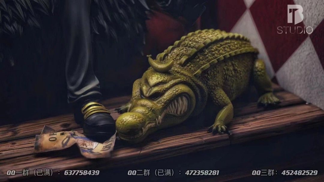 Cross Guild Hawkeye & Crocodile & Bucky - One Piece