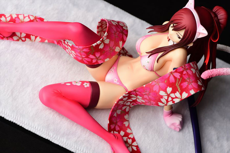 FAIRY TAIL Erza Scarlet (Halloween Cat / Cherry Blossom / White Tiger) Cat Gravure_Style 1/6