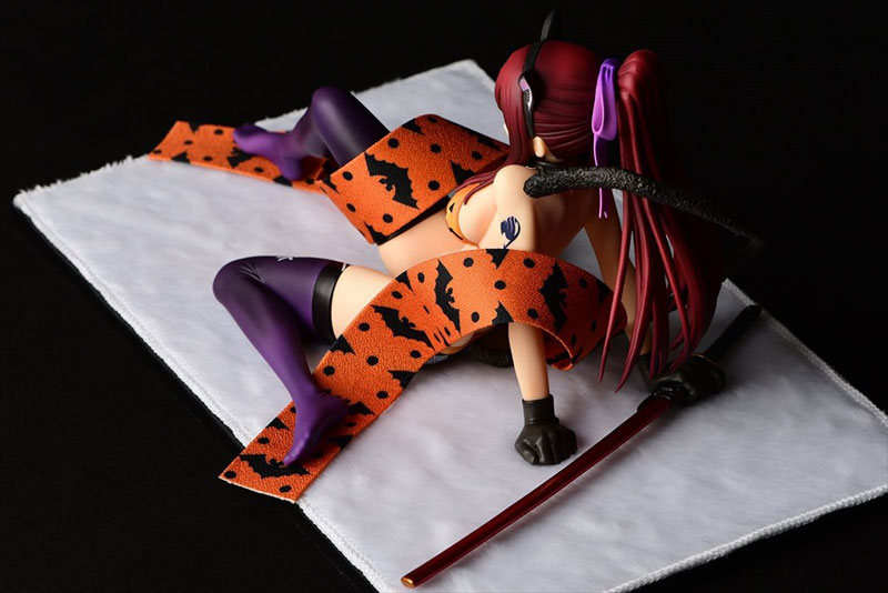 FAIRY TAIL Erza Scarlet (Halloween Cat / Cherry Blossom / White Tiger) Cat Gravure_Style 1/6