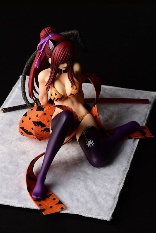 FAIRY TAIL Erza Scarlet (Halloween Cat / Cherry Blossom / White Tiger) Cat Gravure_Style 1/6