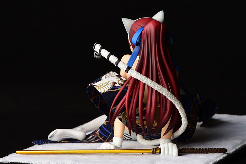 FAIRY TAIL Erza Scarlet (Halloween Cat / Cherry Blossom / White Tiger) Cat Gravure_Style 1/6
