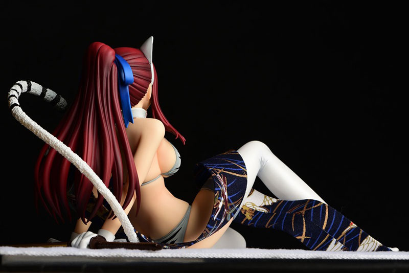 FAIRY TAIL Erza Scarlet (Halloween Cat / Cherry Blossom / White Tiger) Cat Gravure_Style 1/6