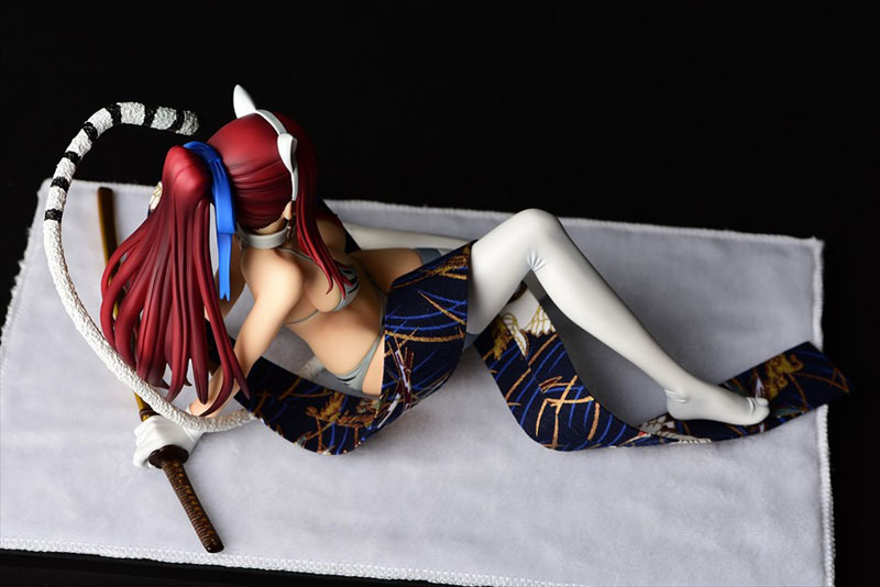FAIRY TAIL Erza Scarlet (Halloween Cat / Cherry Blossom / White Tiger) Cat Gravure_Style 1/6