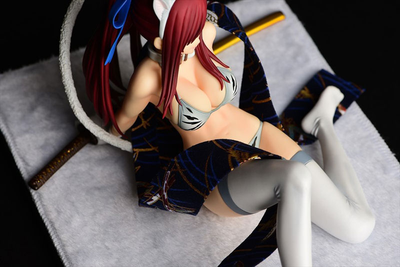 FAIRY TAIL Erza Scarlet (Halloween Cat / Cherry Blossom / White Tiger) Cat Gravure_Style 1/6