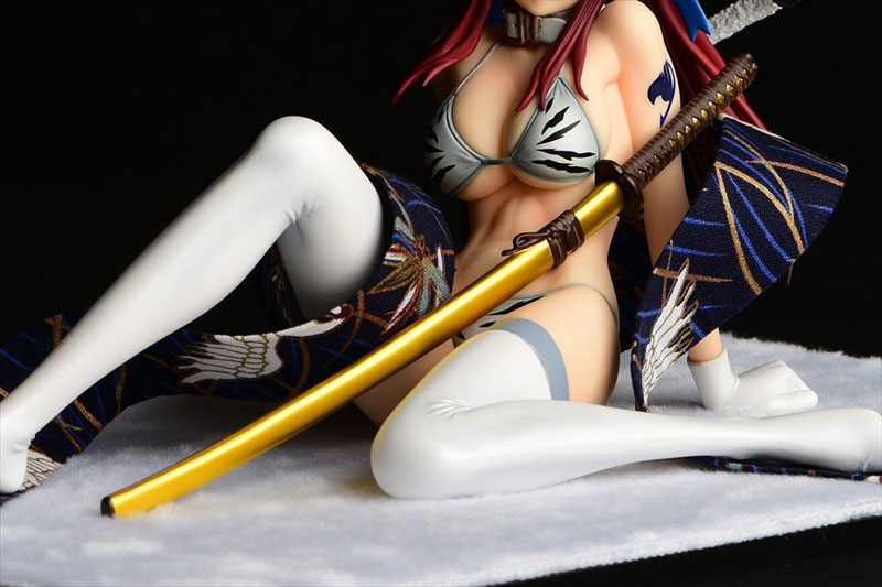 FAIRY TAIL Erza Scarlet (Halloween Cat / Cherry Blossom / White Tiger) Cat Gravure_Style 1/6