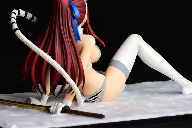 FAIRY TAIL Erza Scarlet (Halloween Cat / Cherry Blossom / White Tiger) Cat Gravure_Style 1/6