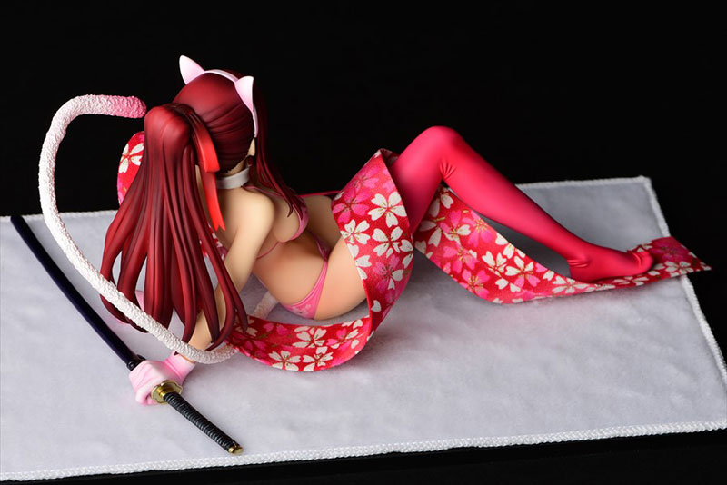 FAIRY TAIL Erza Scarlet (Halloween Cat / Cherry Blossom / White Tiger) Cat Gravure_Style 1/6
