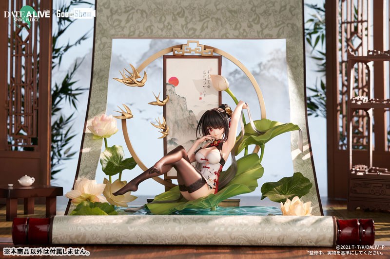 Date A Live: Seirei Sairin Kurumi Tokisaki Sumi Black Chinese Dress Ver. 1/7