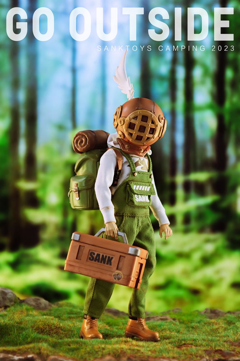 Wilderness Rider & Camping Boy 1/12