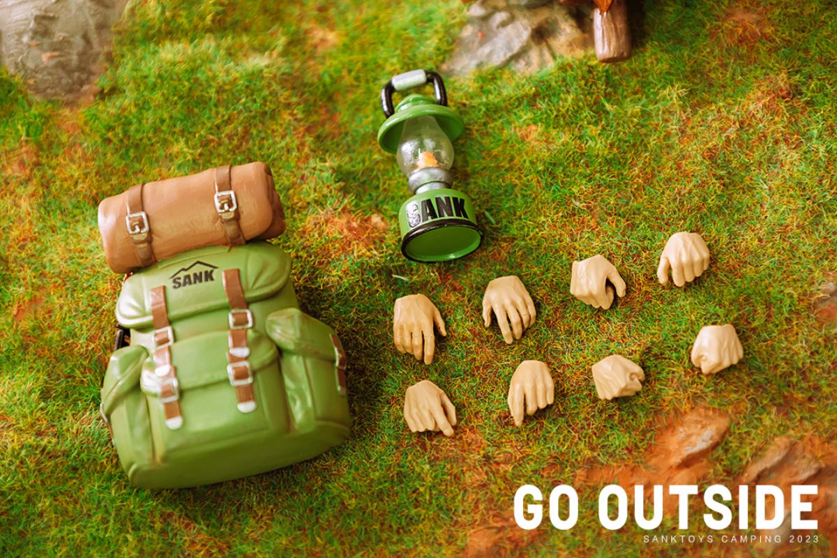 Wilderness Rider & Camping Boy 1/12