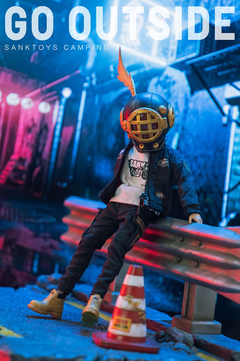 Wilderness Rider & Camping Boy 1/12