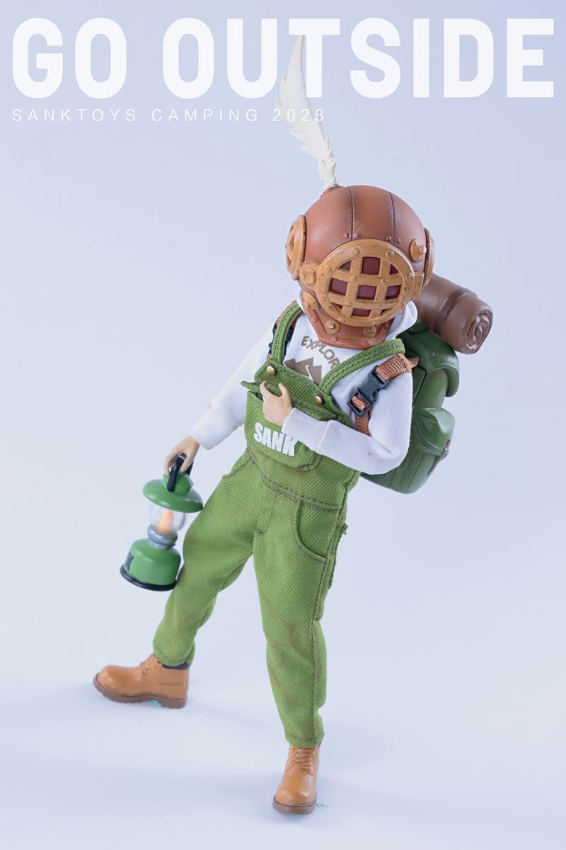 Wilderness Rider & Camping Boy 1/12