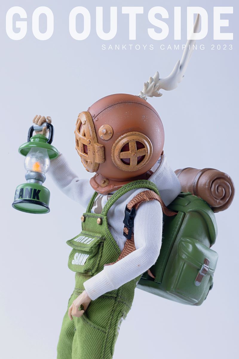 Wilderness Rider & Camping Boy 1/12