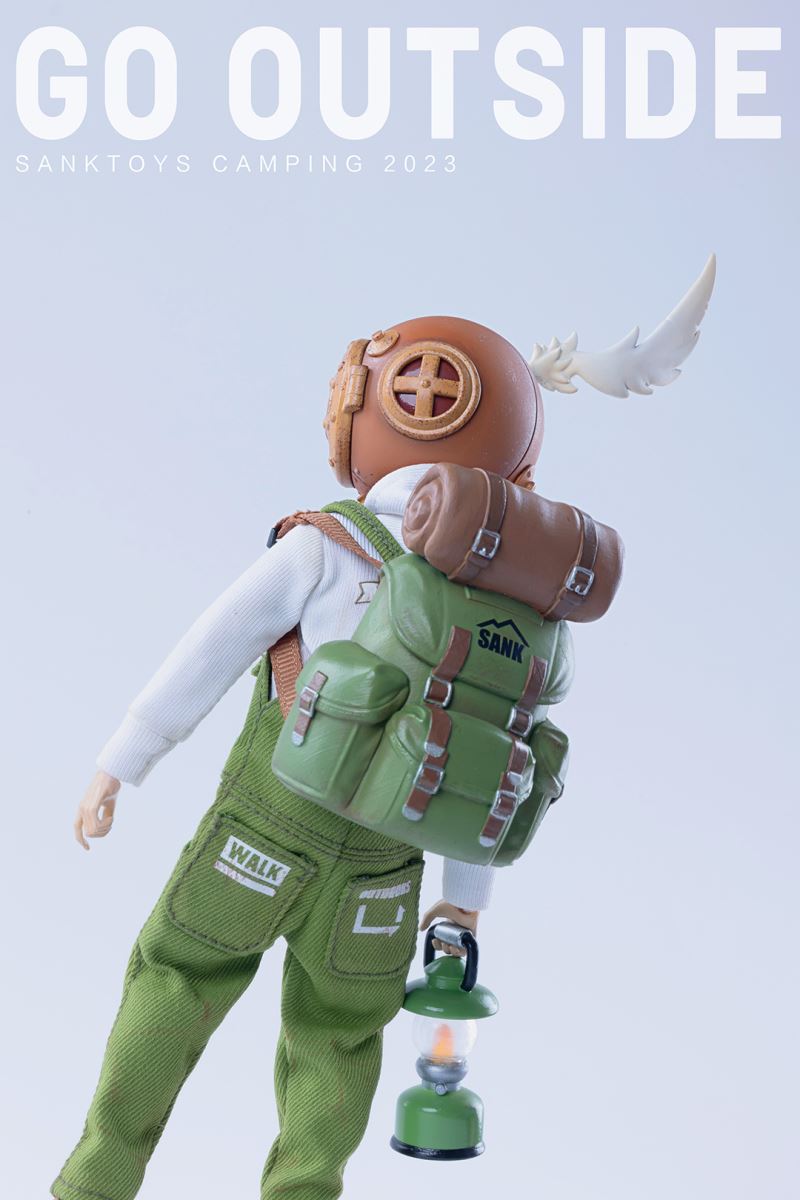 Wilderness Rider & Camping Boy 1/12