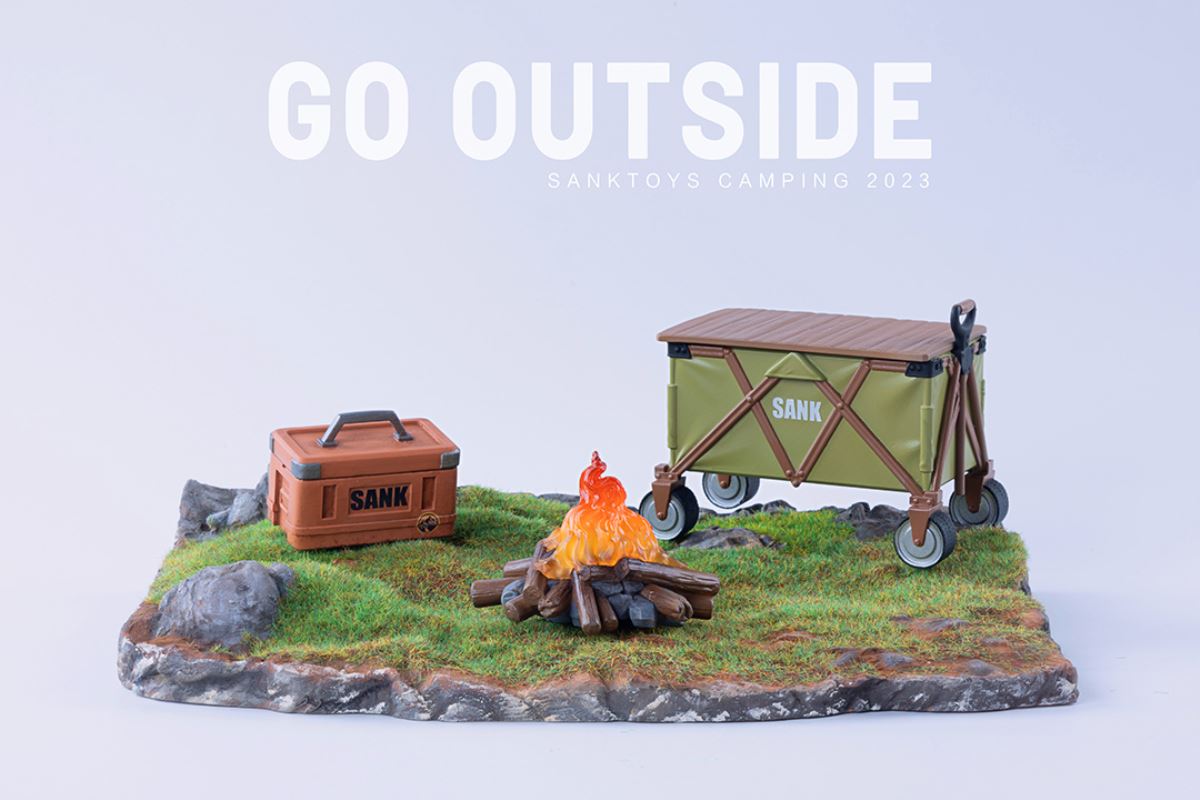 Wilderness Rider & Camping Boy 1/12