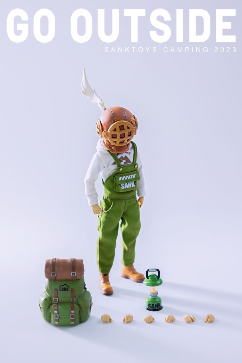 Wilderness Rider & Camping Boy 1/12
