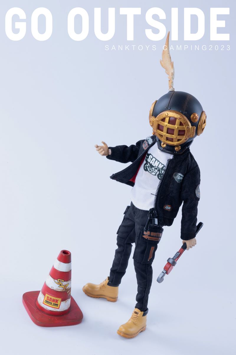 Wilderness Rider & Camping Boy 1/12
