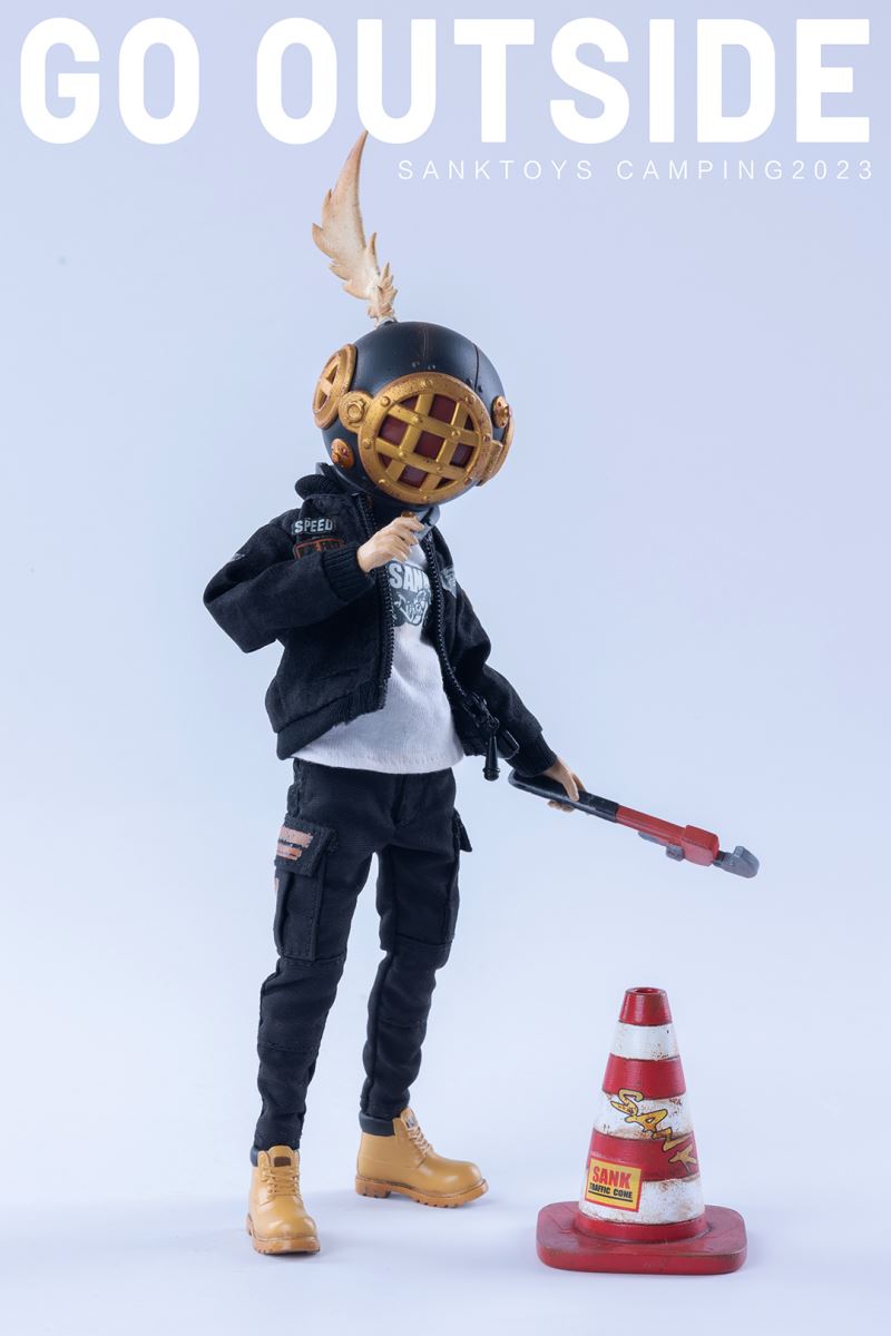 Wilderness Rider & Camping Boy 1/12