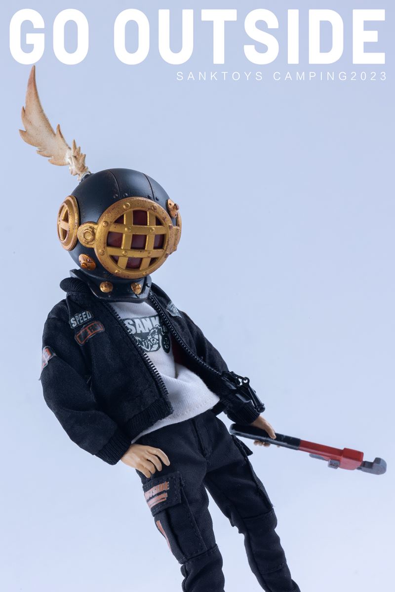 Wilderness Rider & Camping Boy 1/12