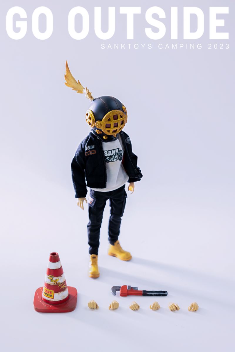 Wilderness Rider & Camping Boy 1/12