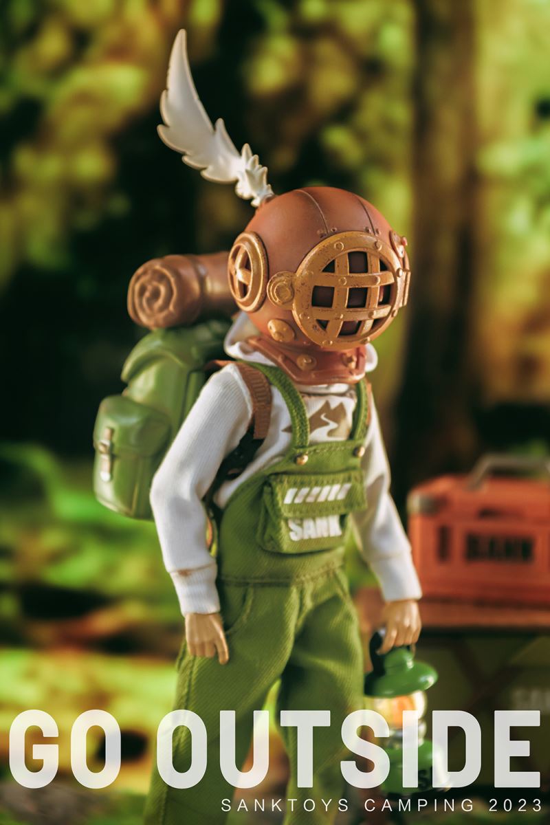 Wilderness Rider & Camping Boy 1/12