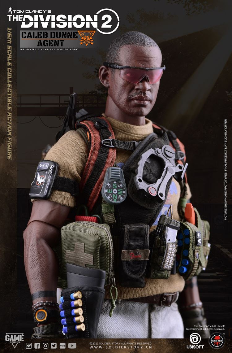 Ubisoft The Division 2 Agent Caleb Dunne 1/6