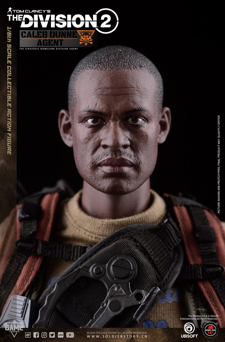 Ubisoft The Division 2 Agent Caleb Dunne 1/6