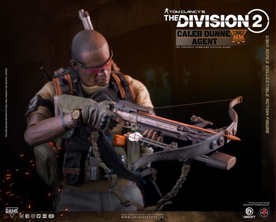 Ubisoft The Division 2 Agent Caleb Dunne 1/6