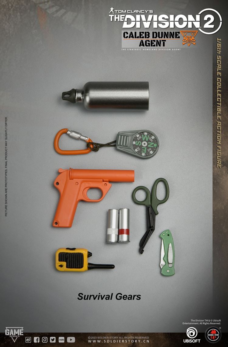 Ubisoft The Division 2 Agent Caleb Dunne 1/6