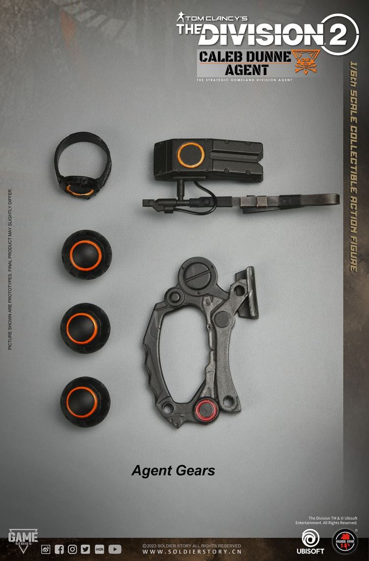 Ubisoft The Division 2 Agent Caleb Dunne 1/6