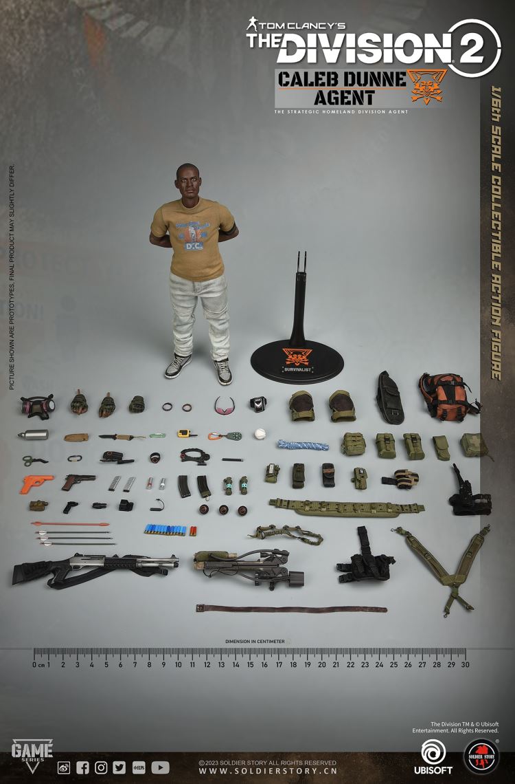 Ubisoft The Division 2 Agent Caleb Dunne 1/6