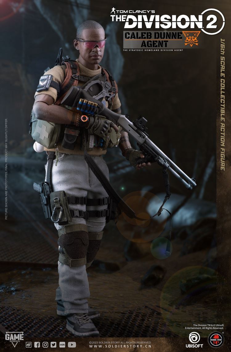 Ubisoft The Division 2 Agent Caleb Dunne 1/6