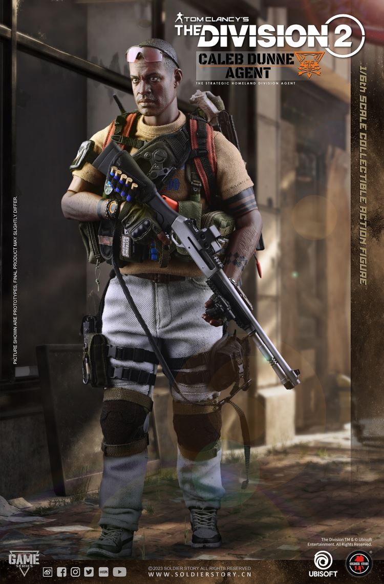Ubisoft The Division 2 Agent Caleb Dunne 1/6