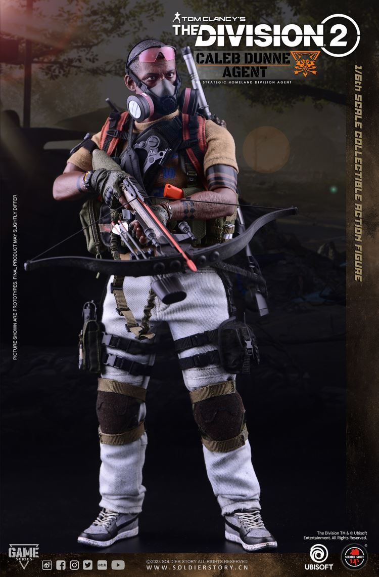 Ubisoft The Division 2 Agent Caleb Dunne 1/6