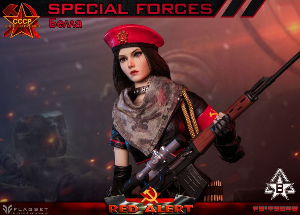 Red Alert - Soviet Sniper Squad - Nastya / Bella 1/6