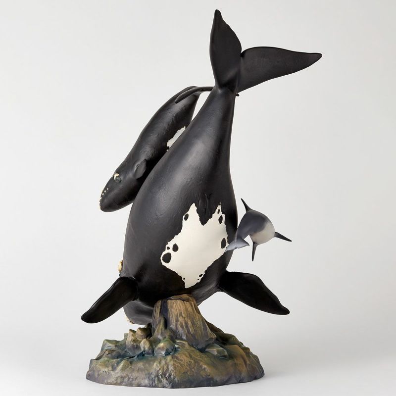 NATURE TALES right whale parent-child