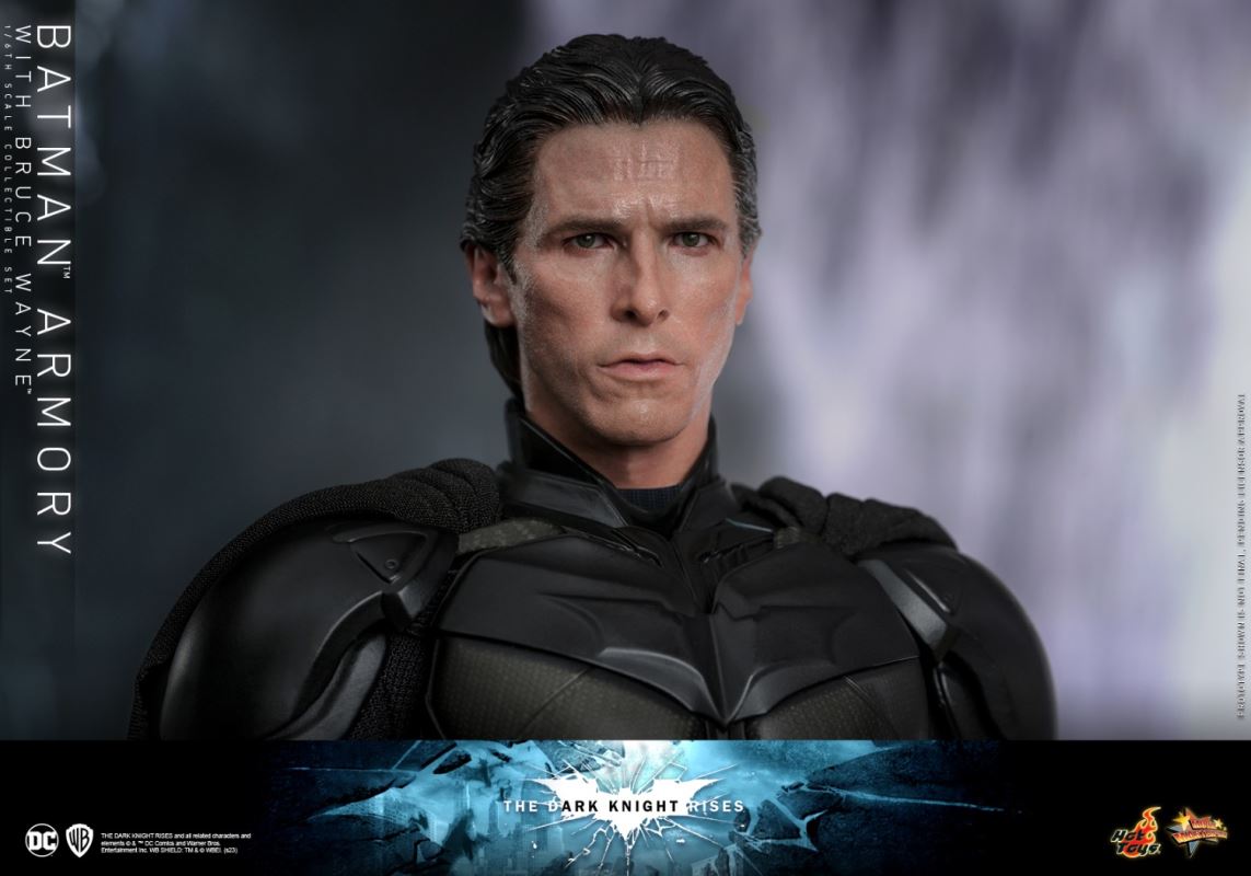 Batman: The Dark Knight Rises - Batman Armory & Bruce Wayne Set 1/6