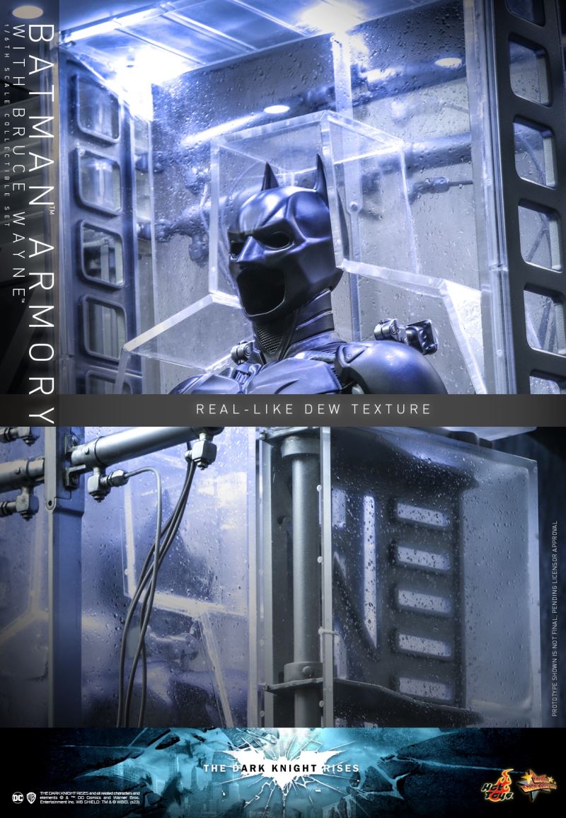 Batman: The Dark Knight Rises - Batman Armory & Bruce Wayne Set 1/6