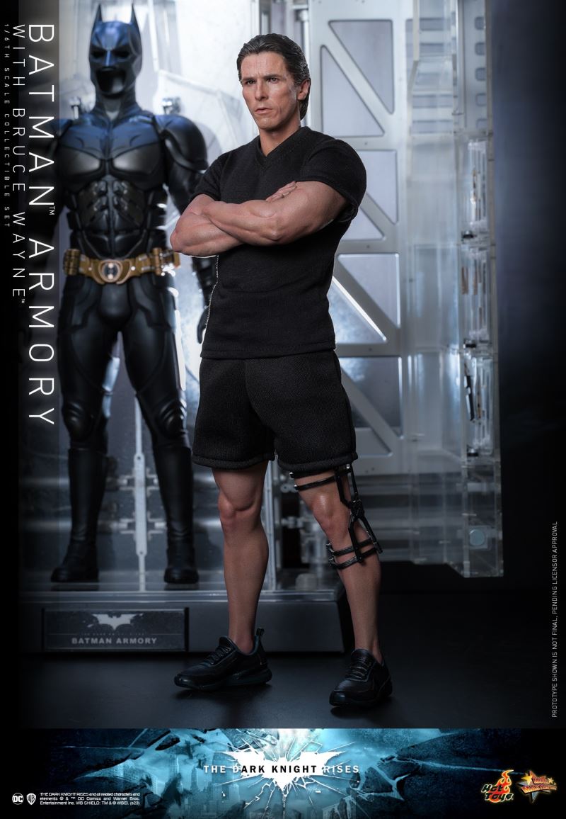 Batman: The Dark Knight Rises - Batman Armory & Bruce Wayne Set 1/6