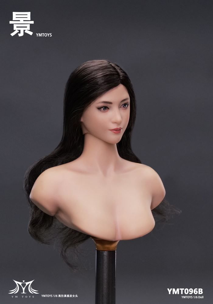 Female Head Carving (YMT096) 1/6