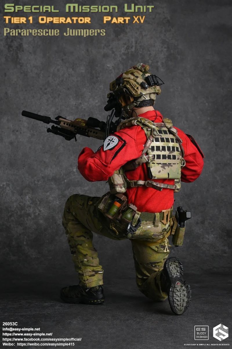 U.S. Air Force Parachute Rescue Team Pararescue Jumpers 1/6