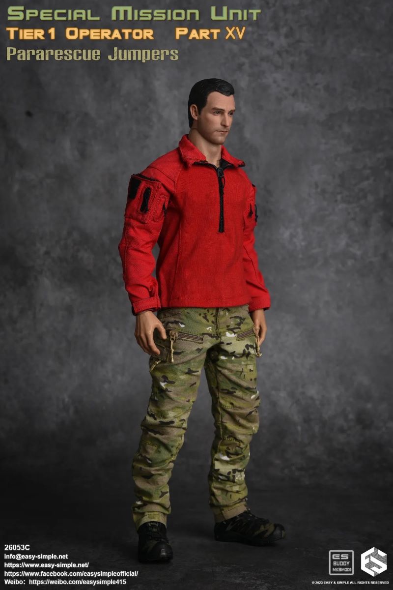 U.S. Air Force Parachute Rescue Team Pararescue Jumpers 1/6